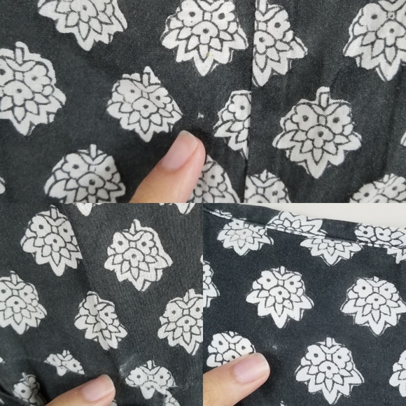 Outerknown Summer Sunday Suit Romper Playsuit in Pitch Black Lantana Size Small - Picture 12 of 12